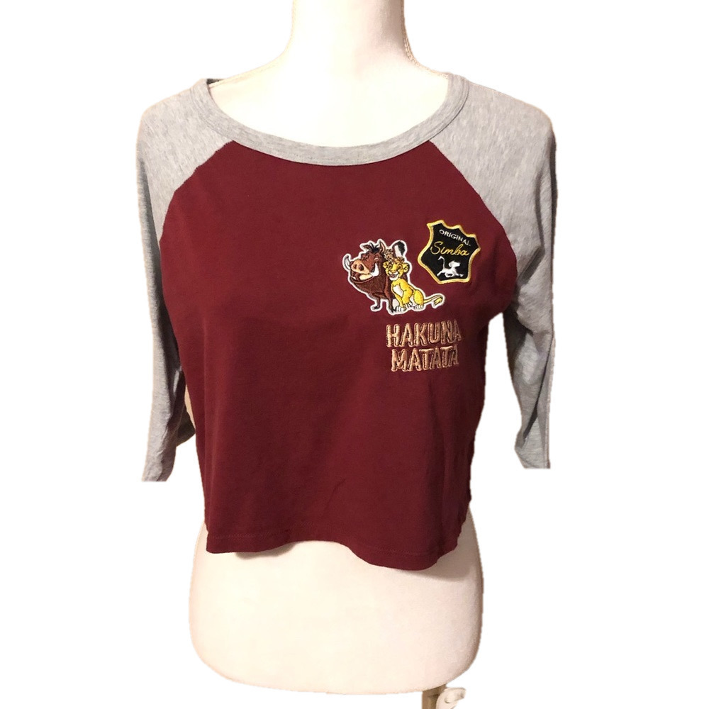 ⭐️ 3 For $15 Disney Simba Crop Top The Lion …